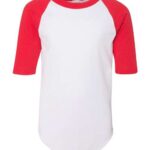 Youth Three-Quarter Sleeve Baseball Jersey