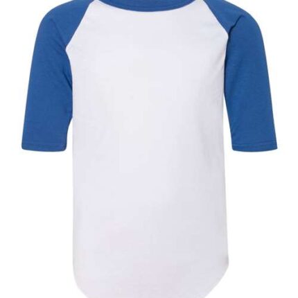Youth Three-Quarter Sleeve Baseball Jersey