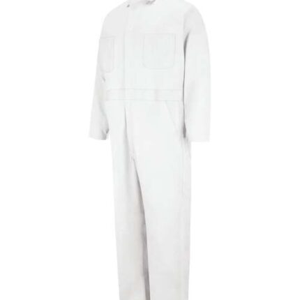 Men's Button-Front Cotton Coverall