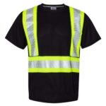 Unisex EV Series® Enhanced Visibility Contrast Pocket T-Shirt