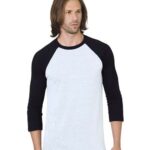 Unisex Triblend Three-Quarter Sleeve Raglan T-Shirt
