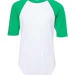 Youth Three-Quarter Sleeve Baseball Jersey