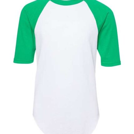 Youth Three-Quarter Sleeve Baseball Jersey