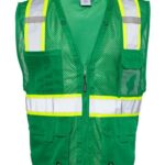 Unisex EV Series® Enhanced Visibility Multi-Pocket Mesh Vest