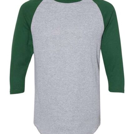 Unisex Three-Quarter Raglan Sleeve Baseball Jersey T-Shirt