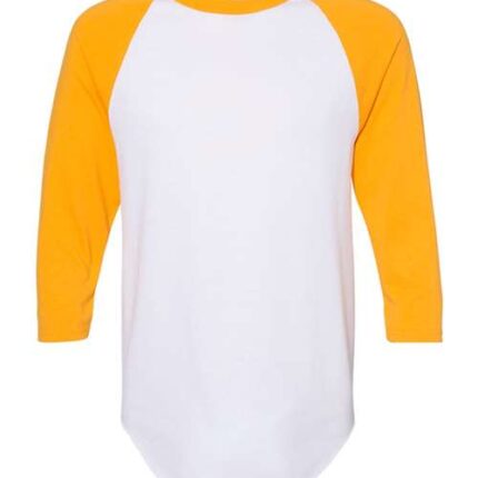 Unisex Three-Quarter Raglan Sleeve Baseball Jersey T-Shirt