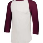 Unisex Three-Quarter Raglan Sleeve Baseball Jersey T-Shirt