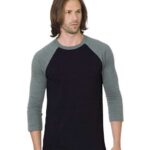 Unisex Triblend Three-Quarter Sleeve Raglan T-Shirt