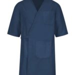 Men's Collarless Butcher Wrap