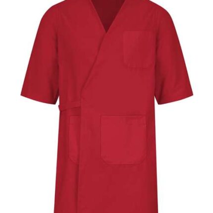 Men's Collarless Butcher Wrap