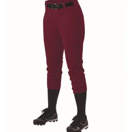 Women's Fastpitch Softball Pants with Belt Loops