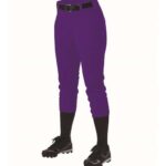 Women's Fastpitch Softball Pants with Belt Loops