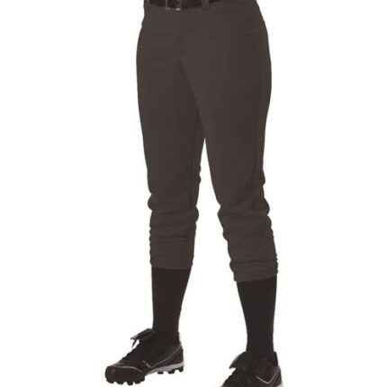 Girls' Fastpitch Softball Pants with Belt Loops