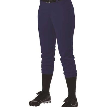 Girls' Fastpitch Softball Pants with Belt Loops