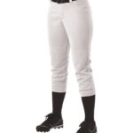 Girls' Fastpitch Softball Pants with Belt Loops