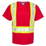 Unisex EV Series® Enhanced Visibility Contrast Pocket T-Shirt