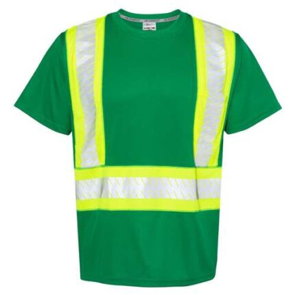 Unisex EV Series® Enhanced Visibility Contrast Pocket T-Shirt