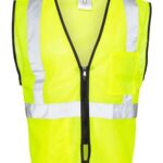 Unisex Double-Pocket Zippered Economy Class 2  Vest