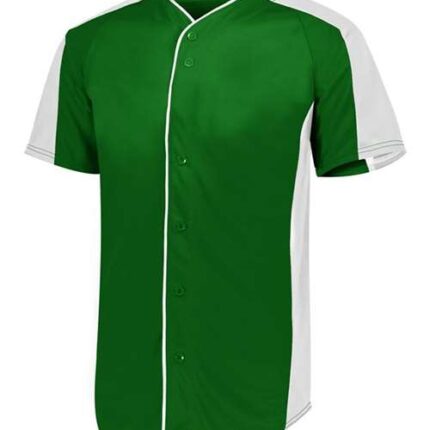 Youth Full Button Baseball Jersey
