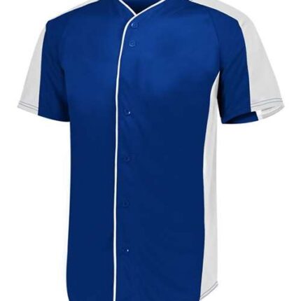 Youth Full Button Baseball Jersey