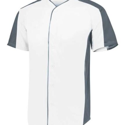 Youth Full Button Baseball Jersey