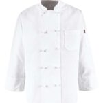 Ten Knot Button Chef Coat