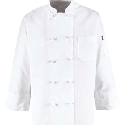 Ten Knot Button Chef Coat