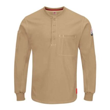 Men's iQ Series® Plus Long Sleeve Henley