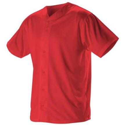 Men's Full Button Lightweight Baseball Jersey
