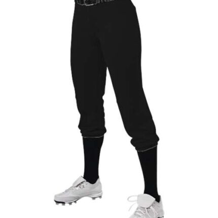 Girls' Premium Fastpitch Softball Pants with Belt Loops