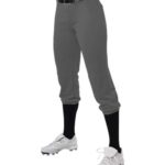 Girls' Premium Fastpitch Softball Pants with Belt Loops