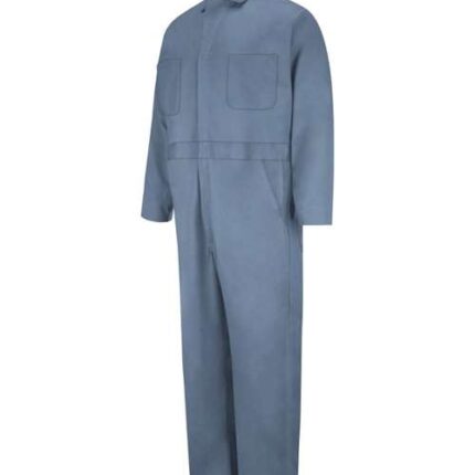 Men's Button-Front Cotton Coverall