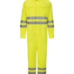 Men's Hi-Vis Deluxe Coverall with Reflective Trim - CoolTouch® 2 - 7 oz.