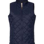 Women's Vintage Diamond Quilted Vest