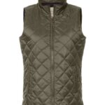 Women's Vintage Diamond Quilted Vest