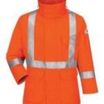 Men's Long Deluxe Parka With Reflective Trim - EXCEL FR® ComforTouch