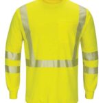 Men's Tall Hi-Visibility Lightweight Long Sleeve T-Shirt
