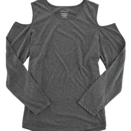Women's Cold Shoulder Long Sleeve T-Shirt