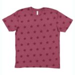 Unisex Star Print Tee