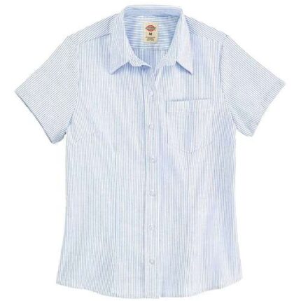 Women's Short Sleeve Stretch Oxford Shirt
