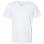 Unisex CVC V-Neck Tee