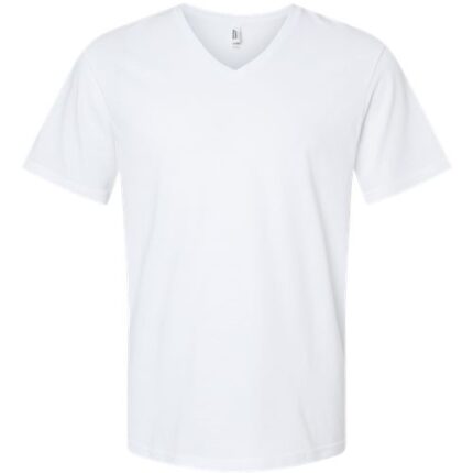 Unisex CVC V-Neck Tee
