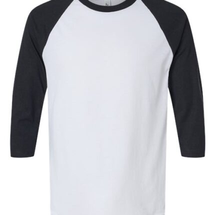 Unisex CVC Three-Quarter Sleeve Tee