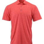 Men's Dakota Striated Heather Polo