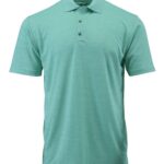 Men's Dakota Striated Heather Polo