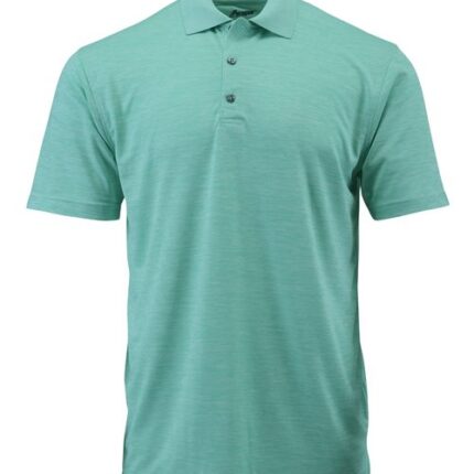 Men's Dakota Striated Heather Polo