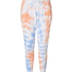 Unisex Tie-Dyed Fleece Joggers
