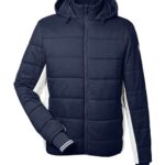 Men's Nautical Mile Hooded Puffer Jacket