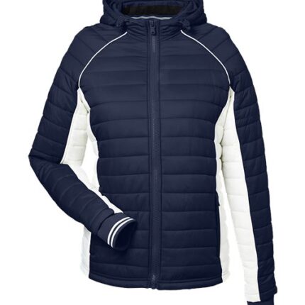 Women's Nautical Mile Hooded Puffer Jacket