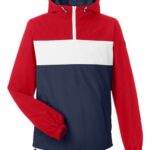 Unisex Windward Anorak Hooded Quarter-Zip Jacket